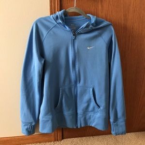Baby blue Nike jacket